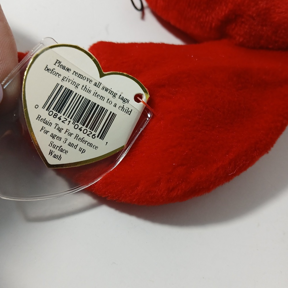 TY BEANIE BABY PINCHERS LOBSTER 1993 Tag Errors - Picture 5 of 8